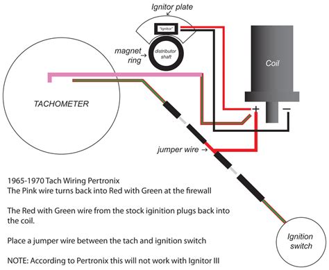 1970 mustang tachometer wiring 